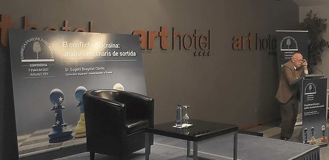 Conferencia sobre el conflicto de Ucrania (ART Hotel · Andorra)