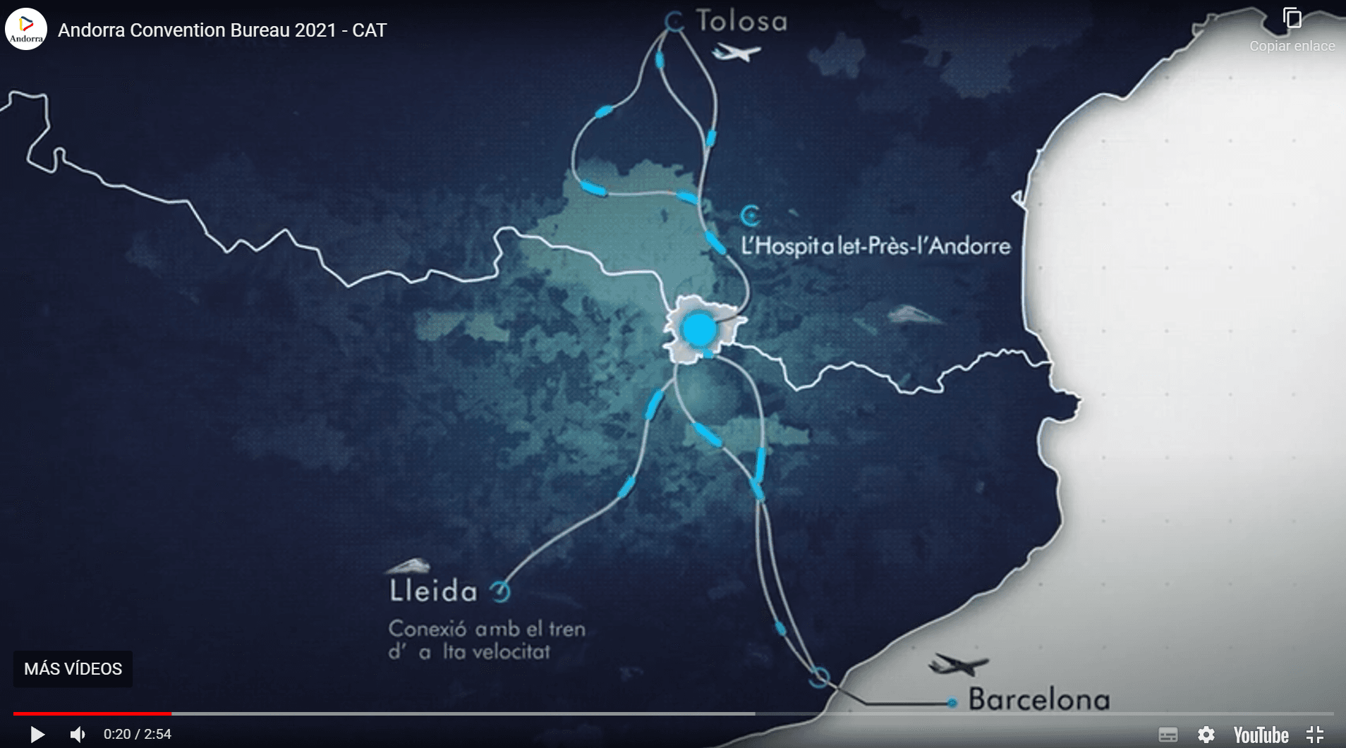 Vídeo presentación del potencial turístico de Andorra